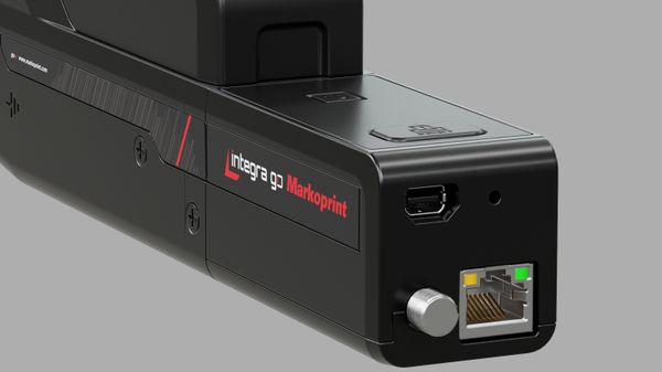 Markoprint integra go met intuïtieve éénknopsbediening