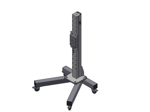 K-statief 120 zwenkwielen