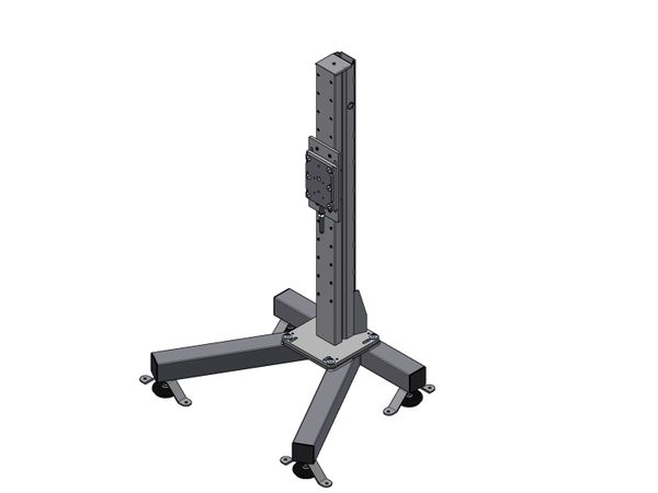 K-statief 120 stelvoeten en bevestigingslippen