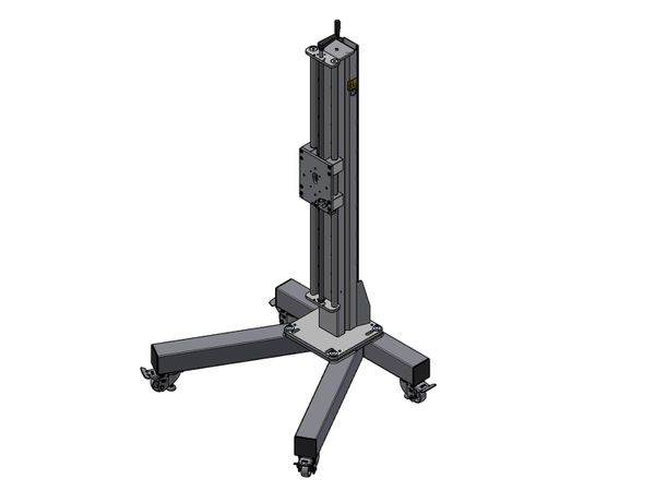 K-statief 120 spindel hefwielen