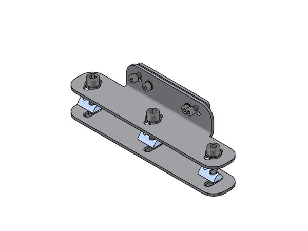 Montagekit aluminium profiel
