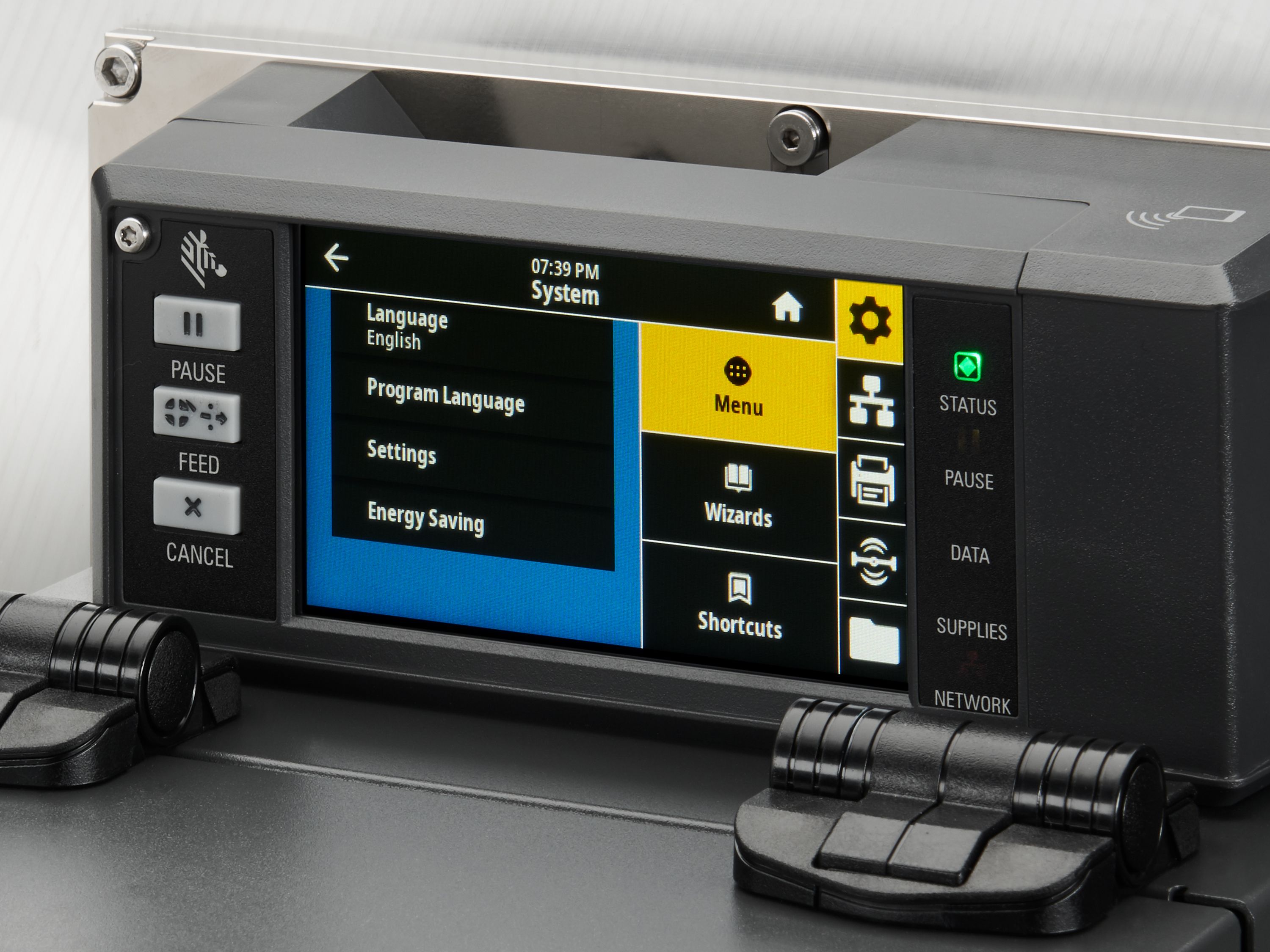 Zebra ZE511 ZW521 Bedieningspaneel printmodule