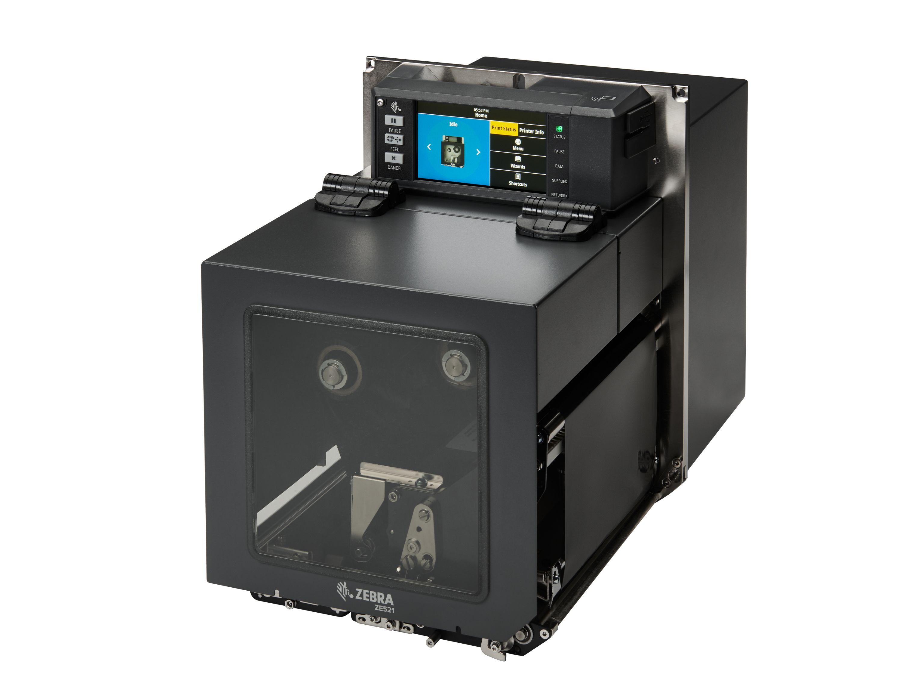Zebra ZE521 printmodule zijkant