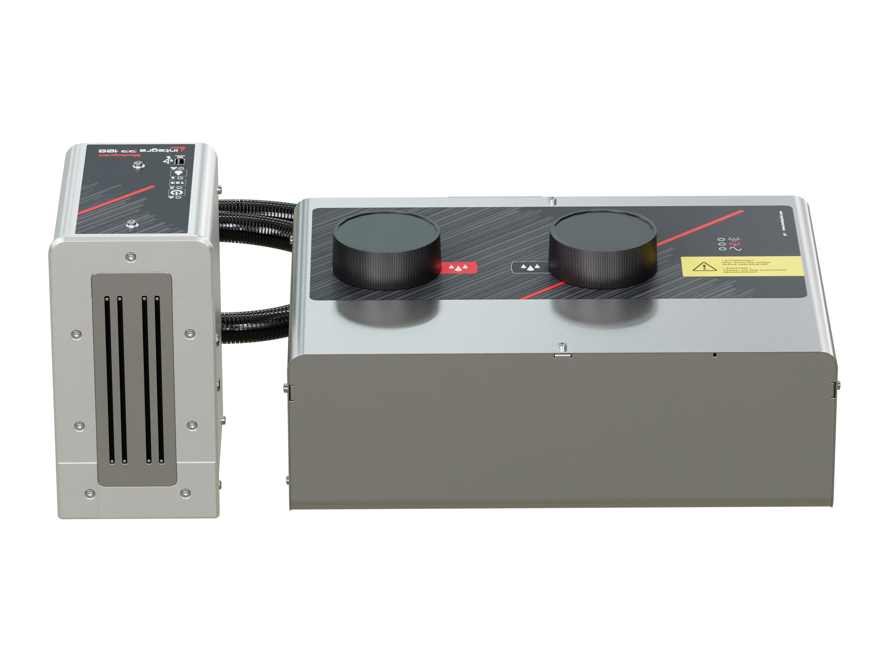 Industriële inkjetprinter Markoprint integra PP 108 tweekleurig front