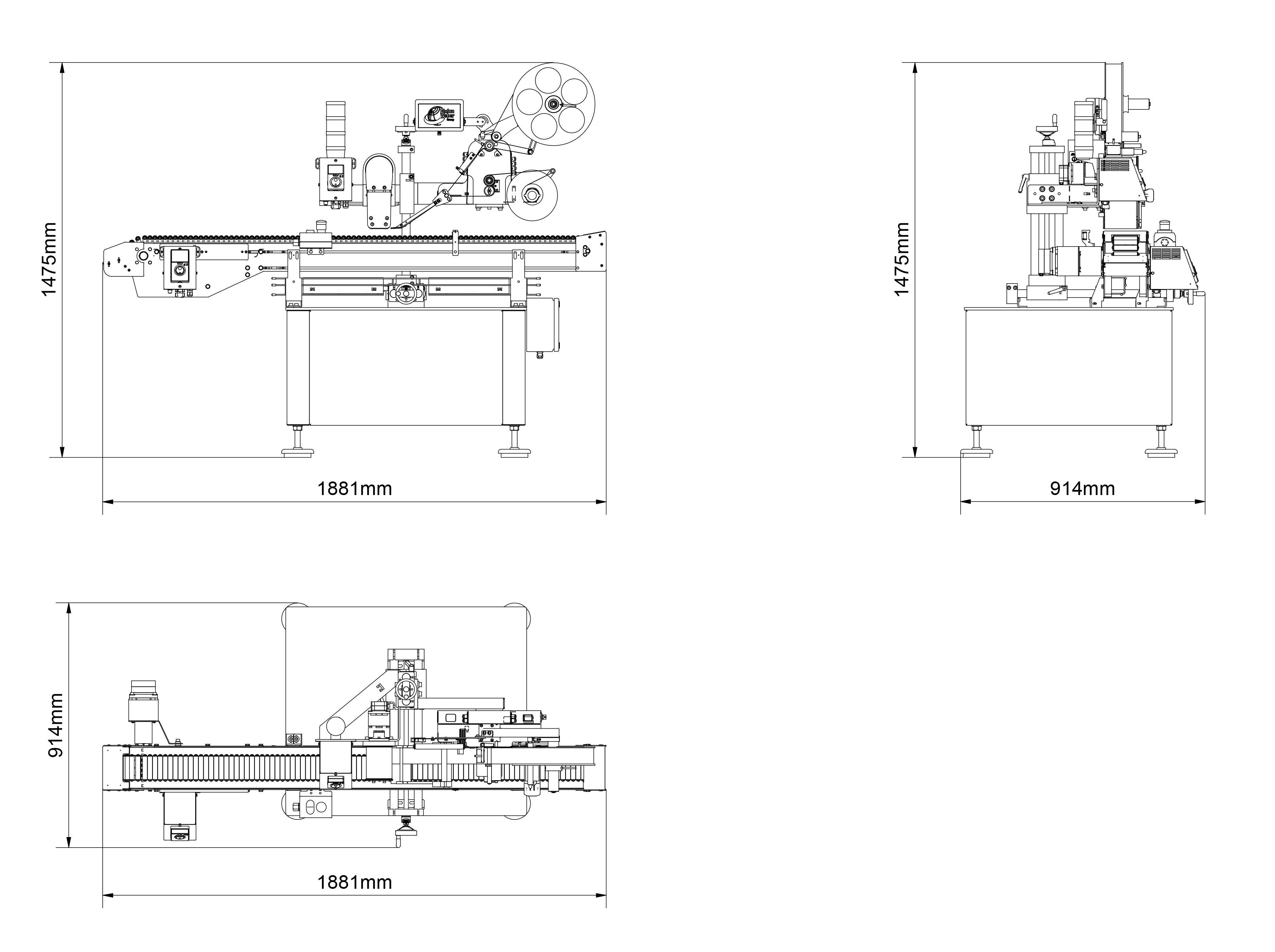Technische tekening Geset 225