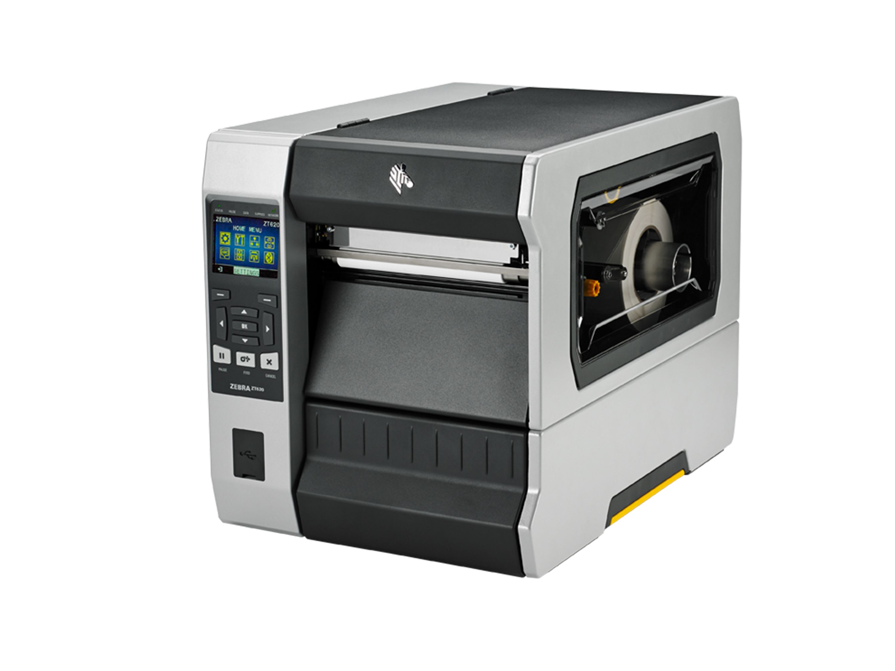 Zebra ZT620 etikettenprinter voorzijde links