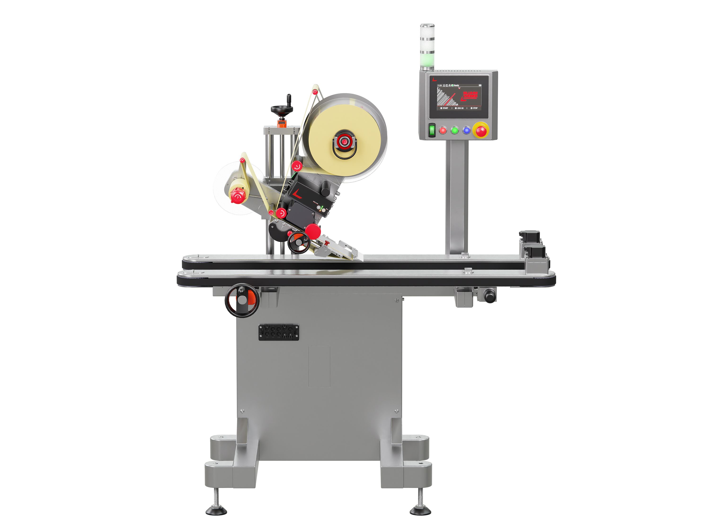 Etiketteersysteem Geset 241 met etiketten voorzijde