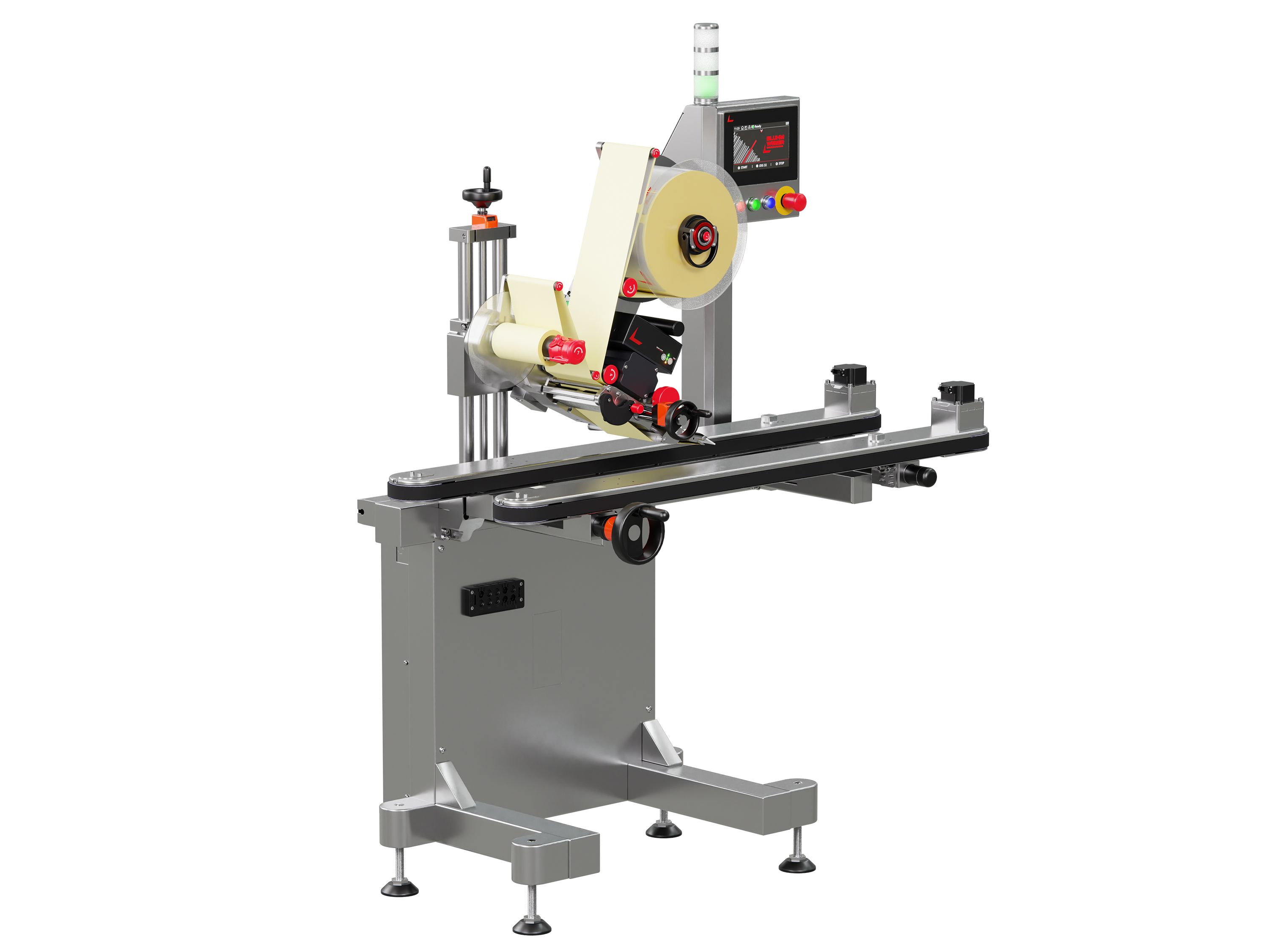 Etiketteersysteem Geset 241 met etiketten links