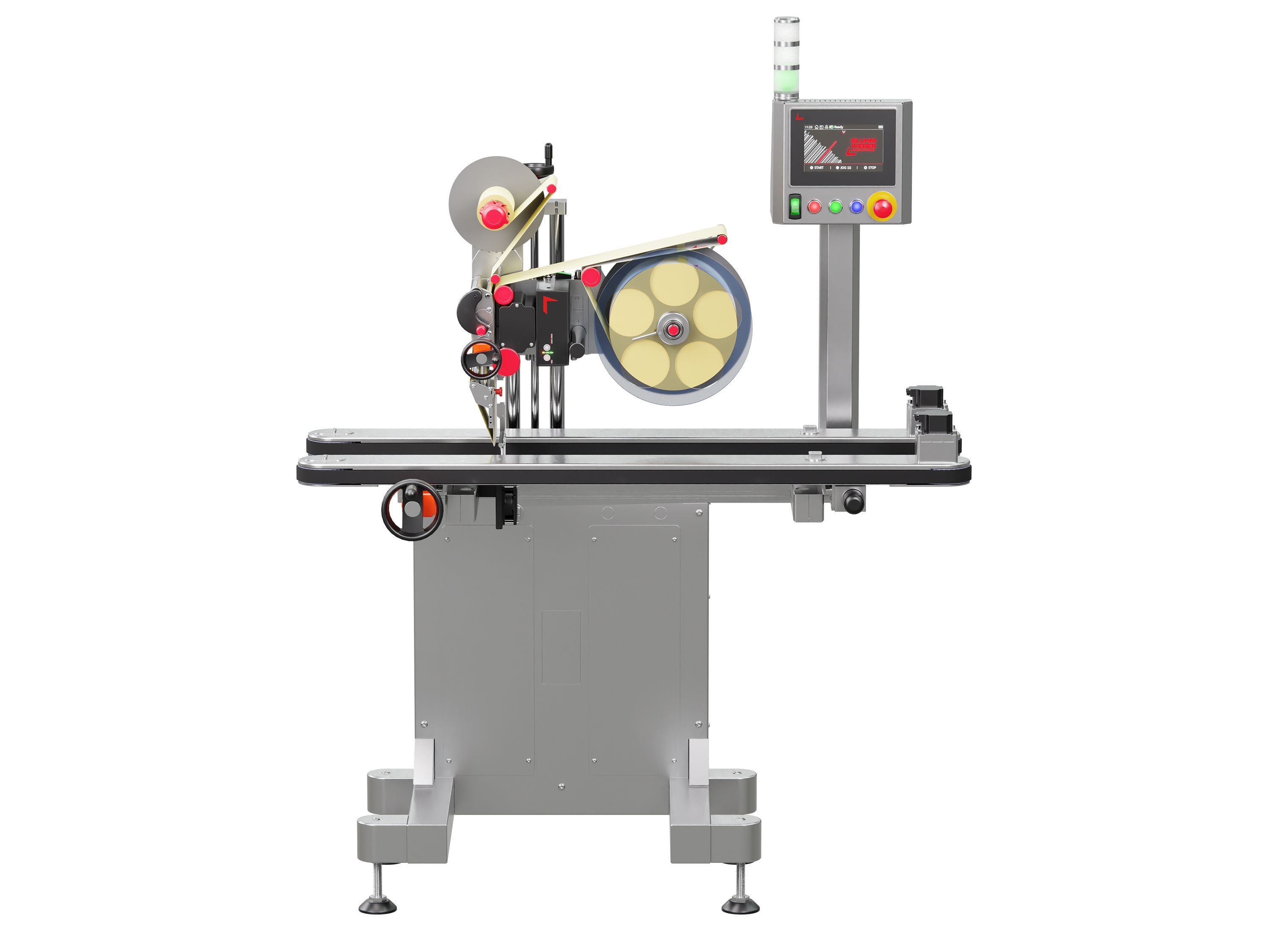 Etiketteersysteem Geset 248 met etiketten voorzijde