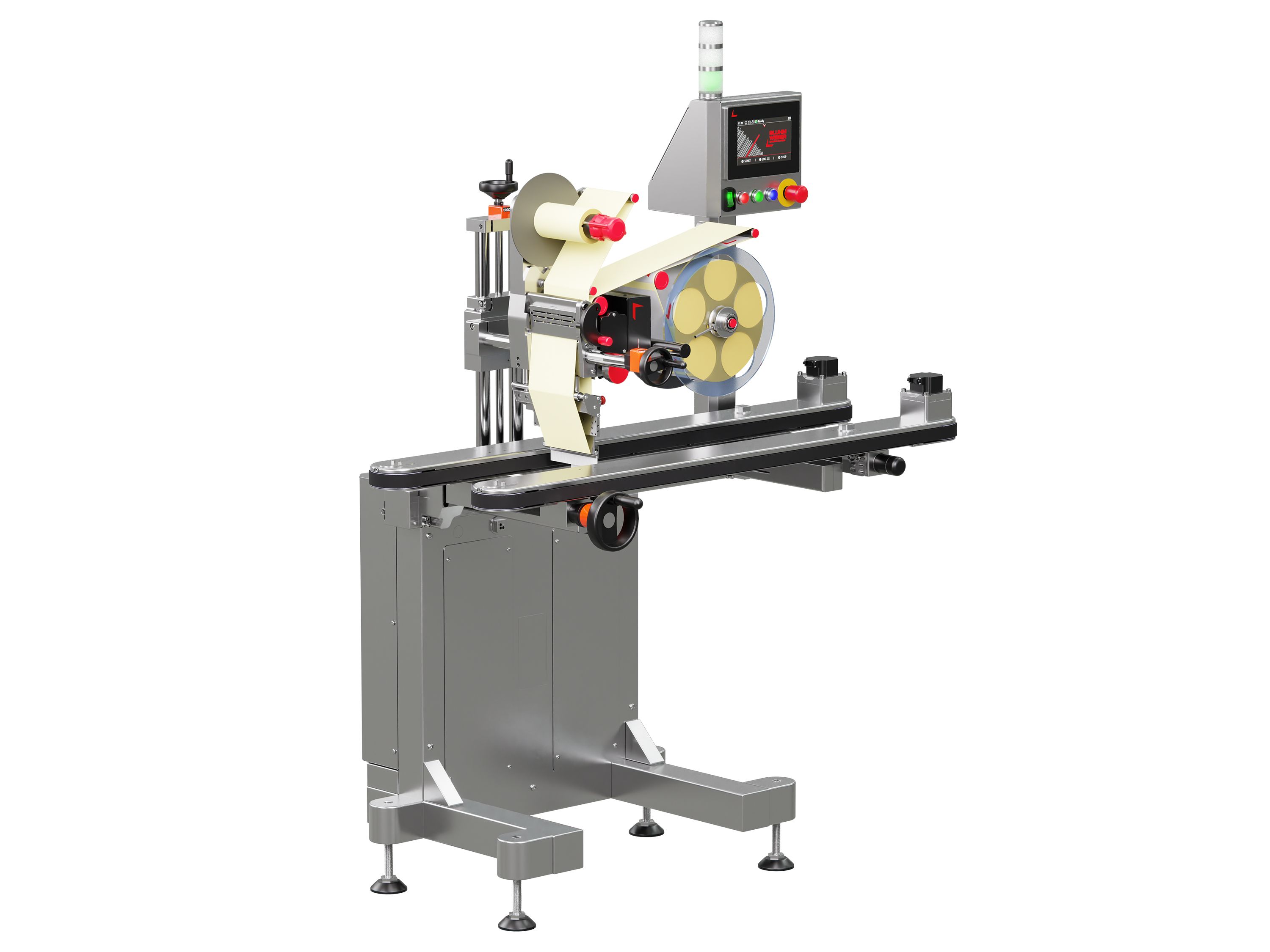 Etiketteersysteem Geset 248 met etiketten links