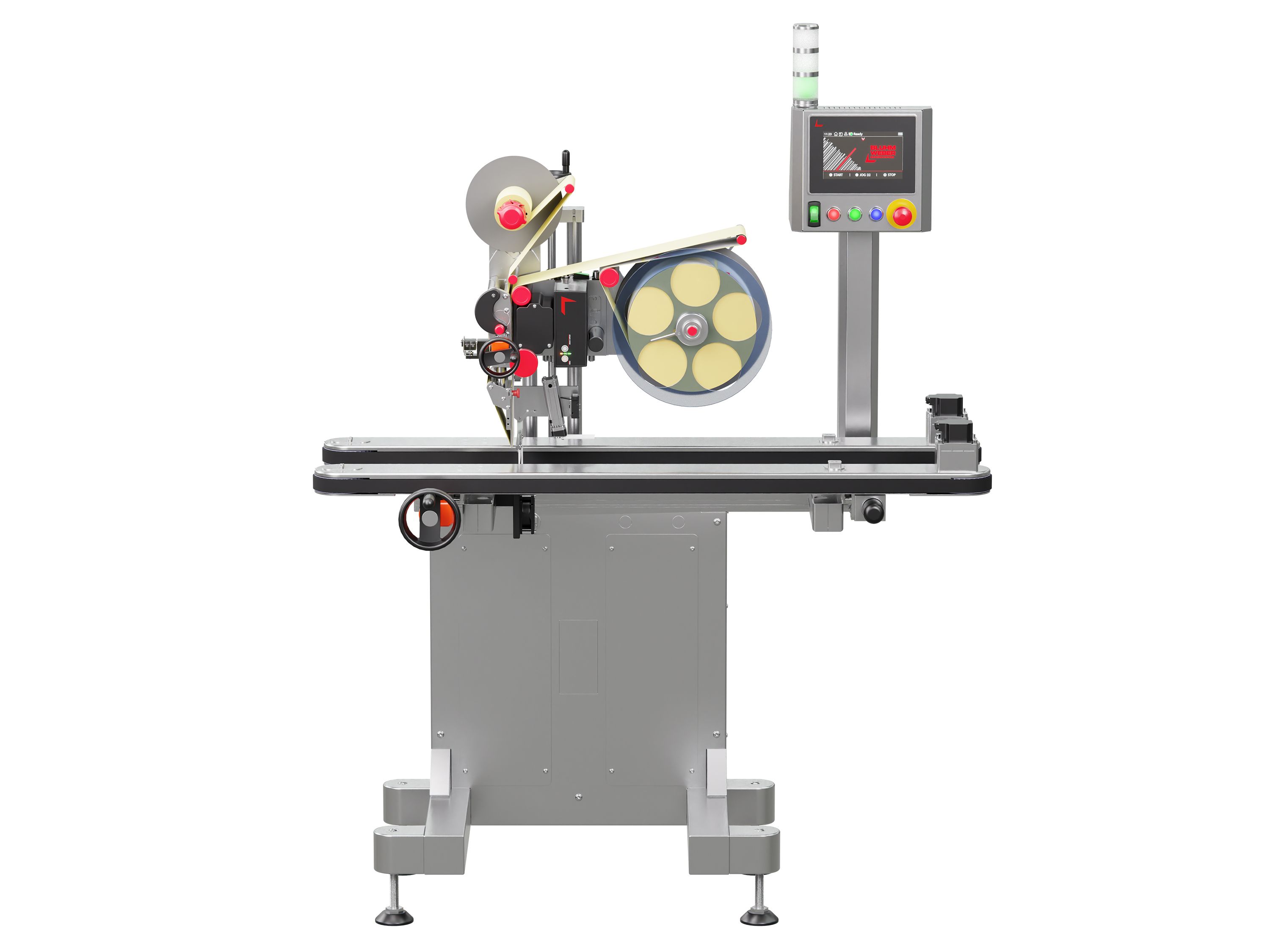 Etiketteersysteem Geset 249 met etiketten voorzijde