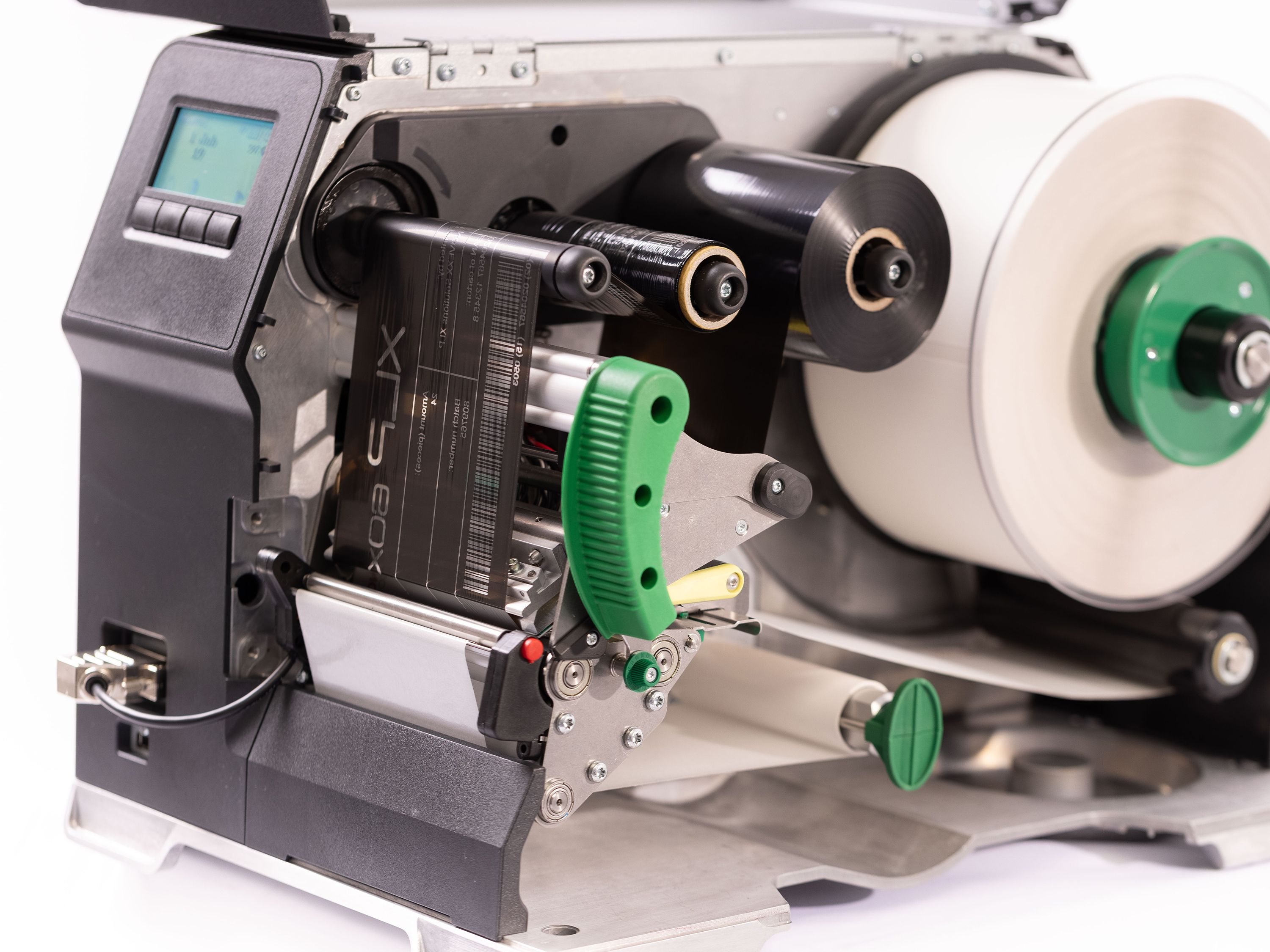 Novexx xlp 60x etikettenprinter binnenwerk open