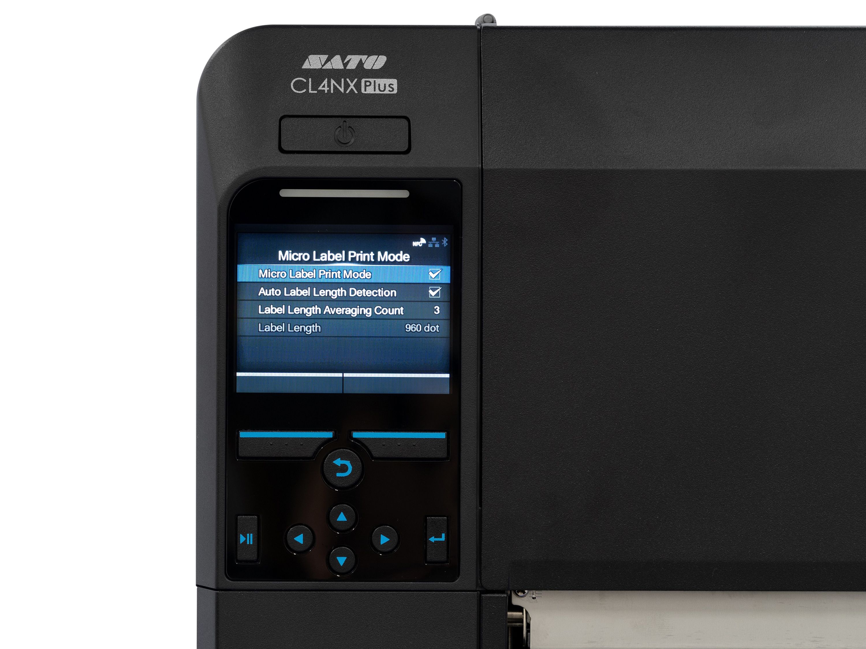 Sato CL4NX Plus micro-etiketmodus