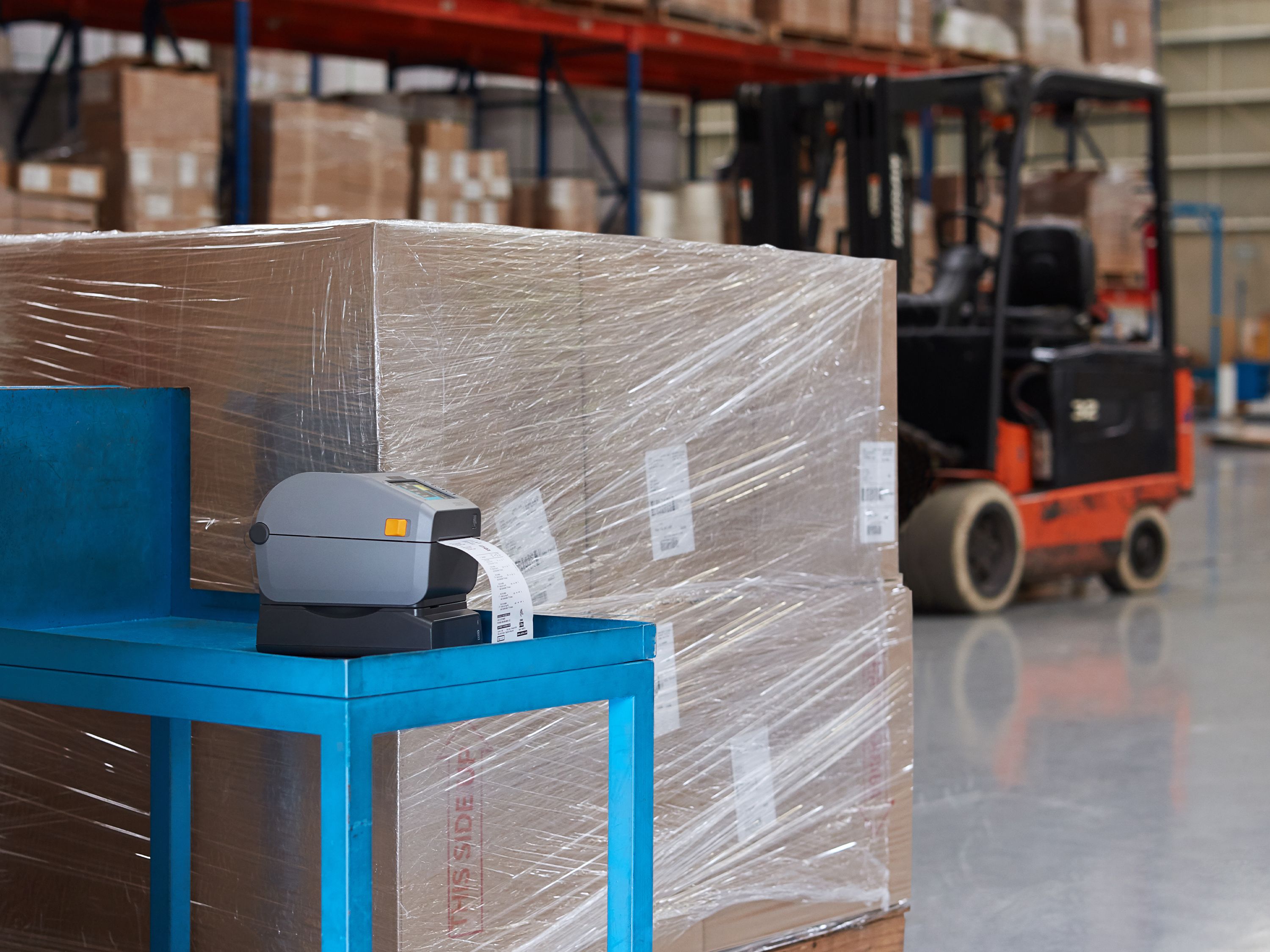 Zebra ZD421 voor het afdrukken van verzendetiketten in de logistiek
