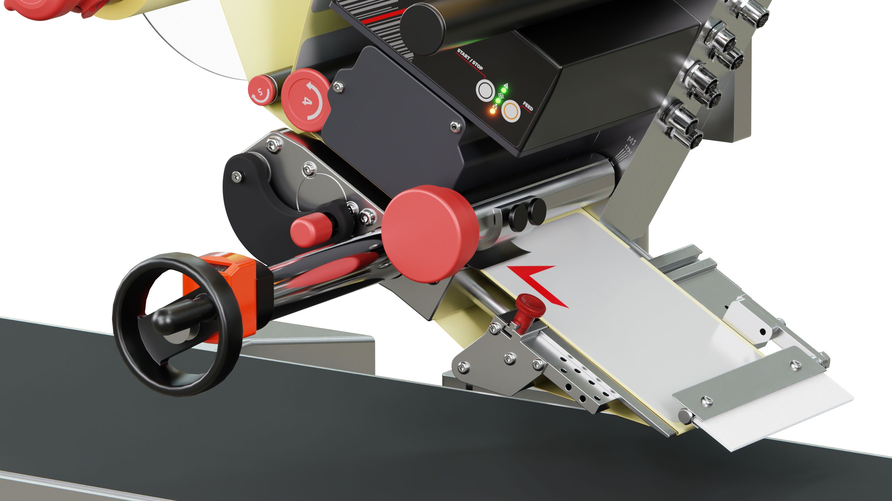 Geset 211 detail etikettenapplicator
