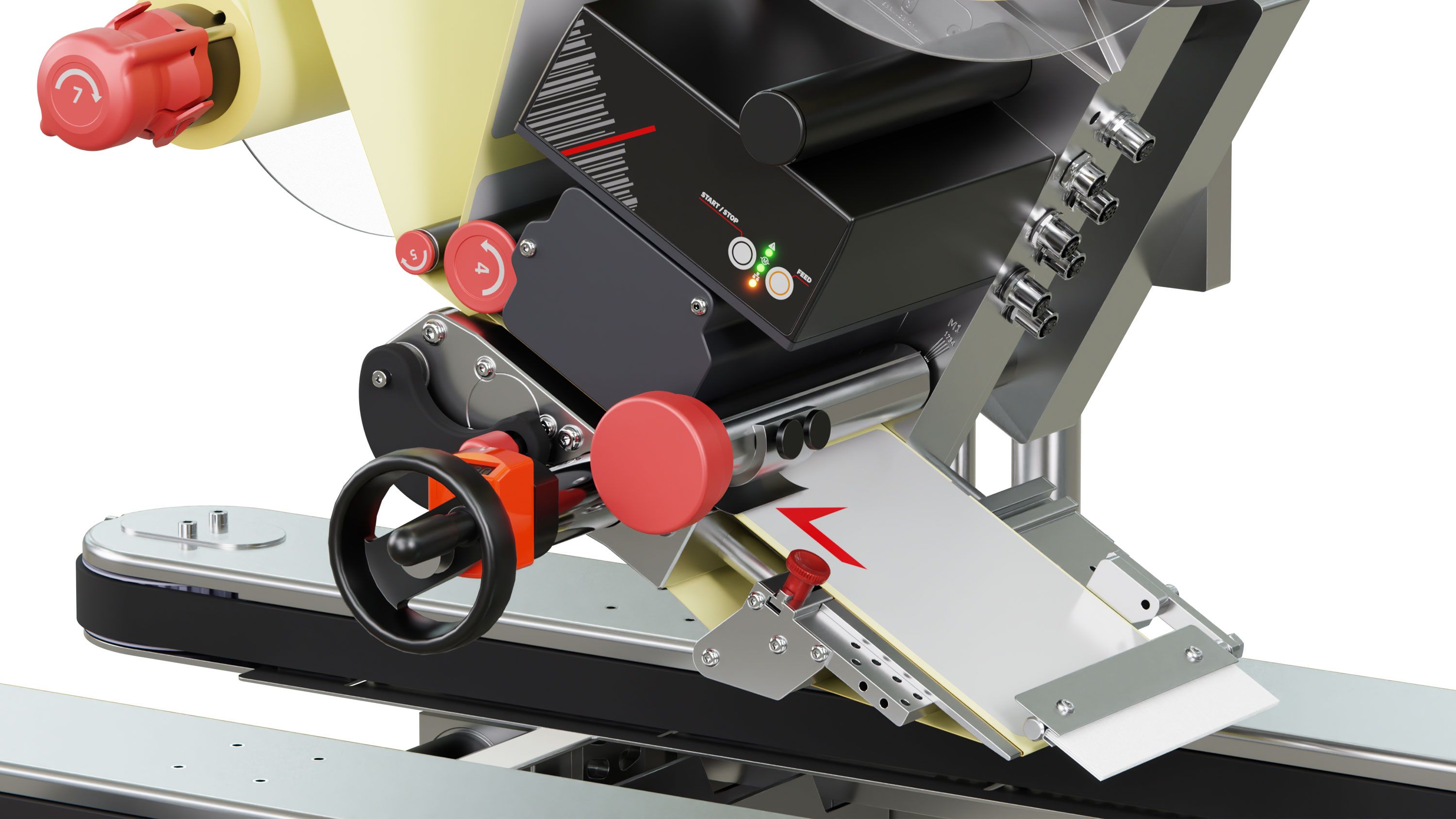 Geset 241 detail etikettenapplicator