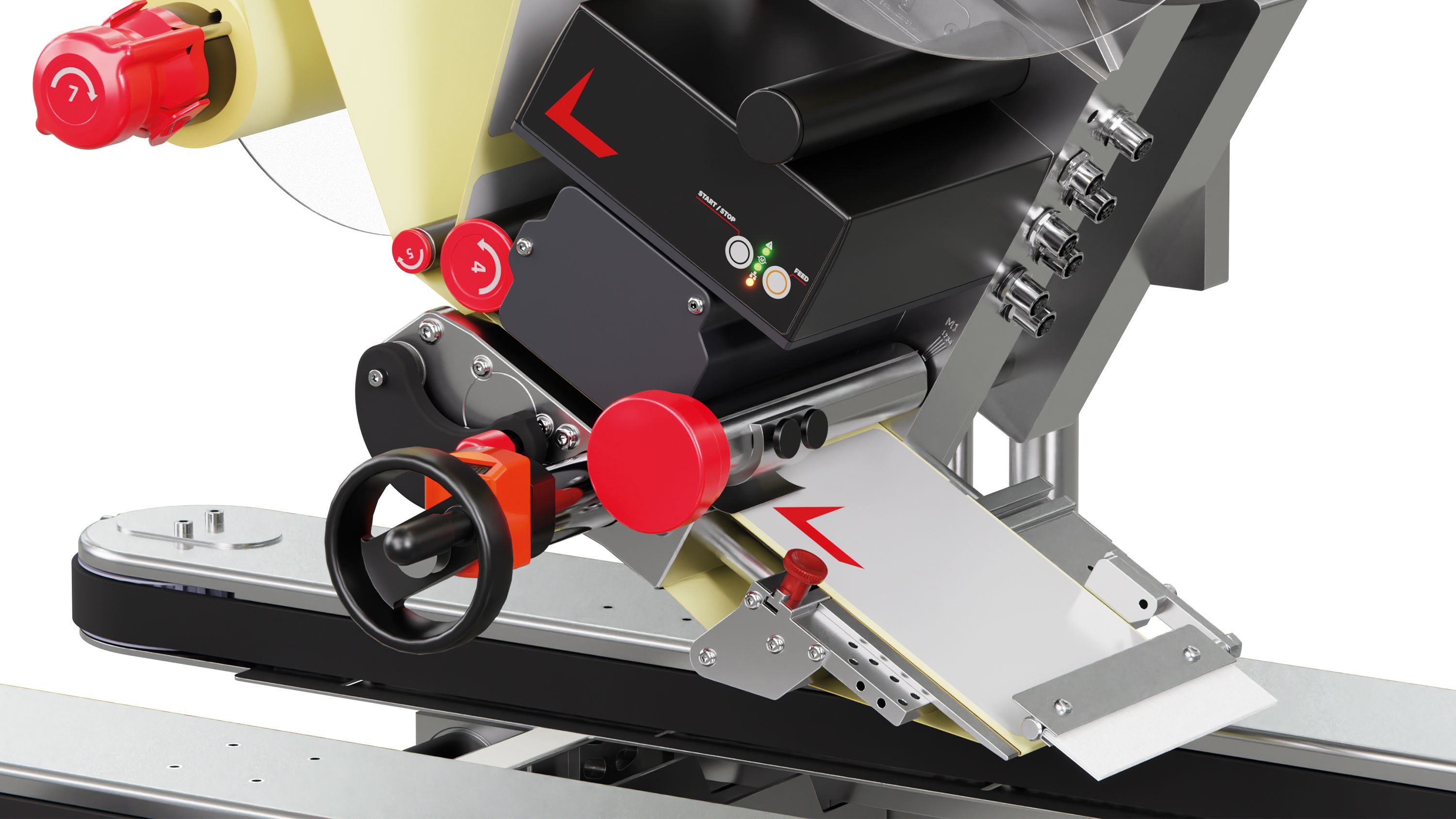 Geset 241 detail etikettenapplicator