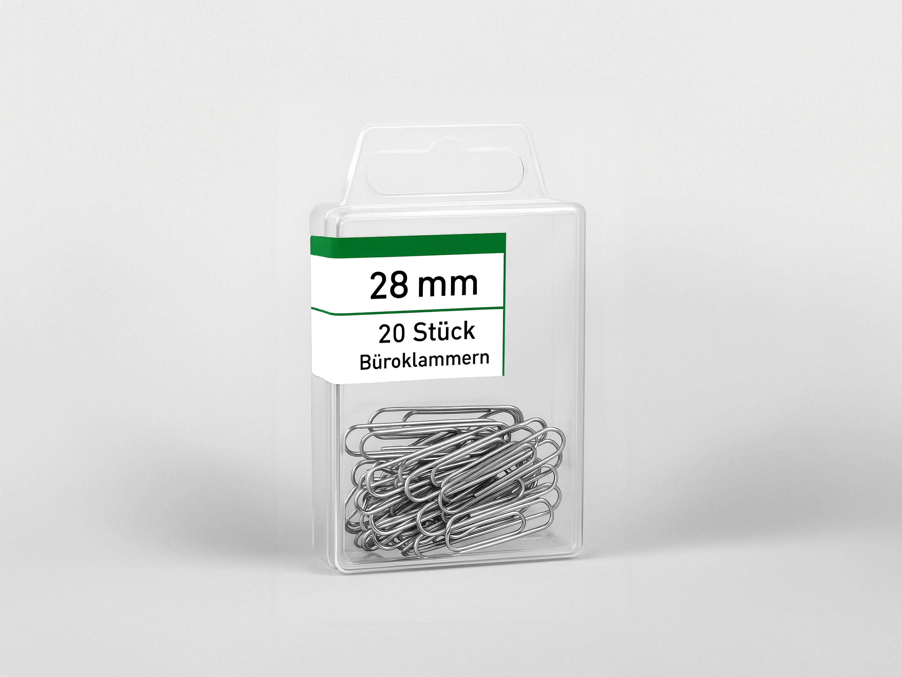 Etiketteersysteem Geset 248 C-Wrap etiket op paperclipdoos