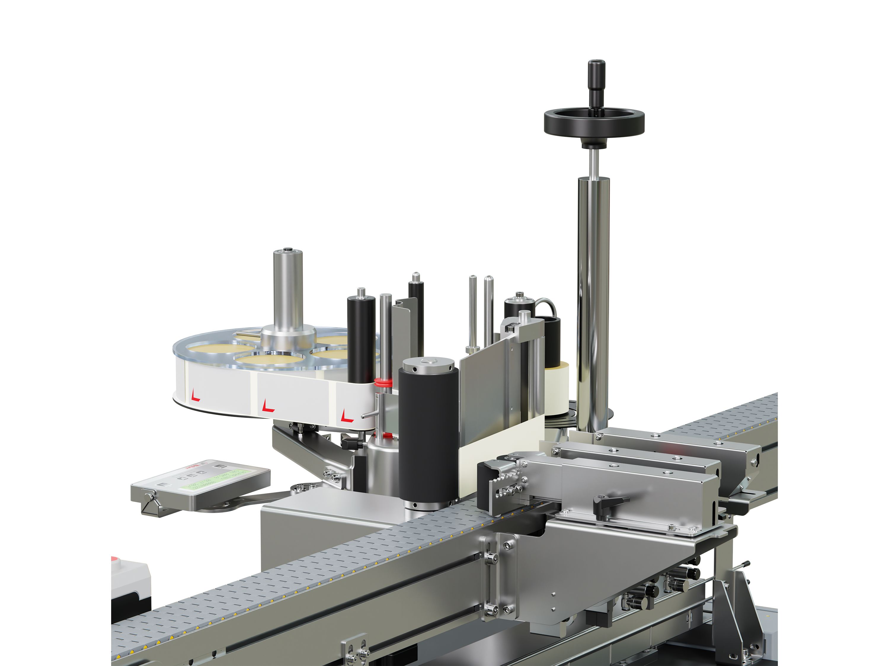 Etiketteersysteem Geset 222 met etiketten rechts