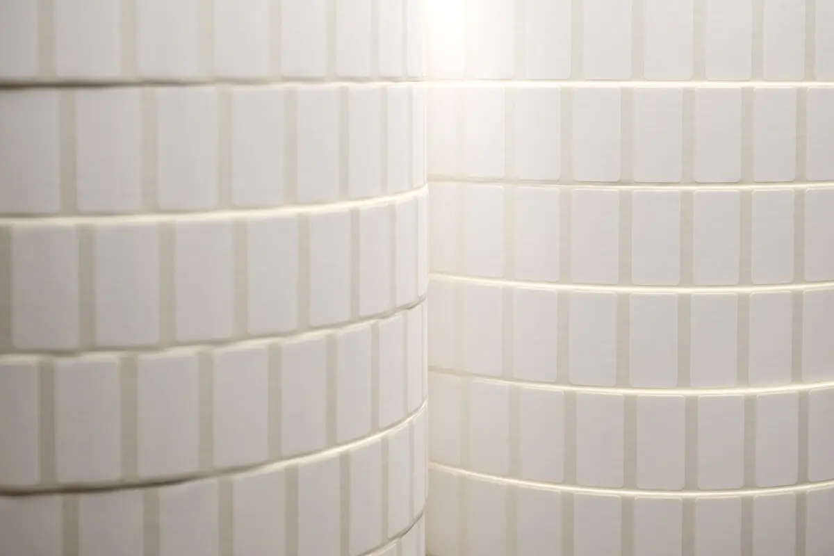 Rolls with blank labels